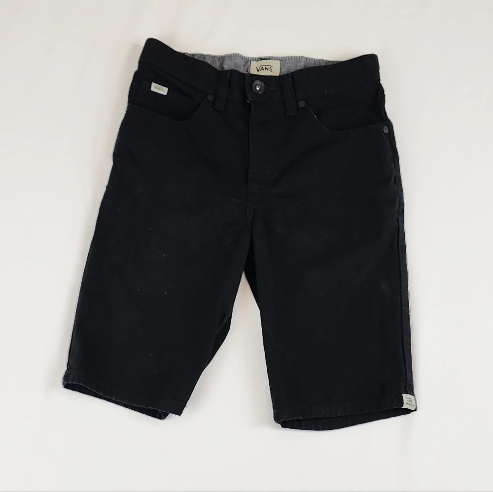 Vans Off The Wall Black Boy  Shorts